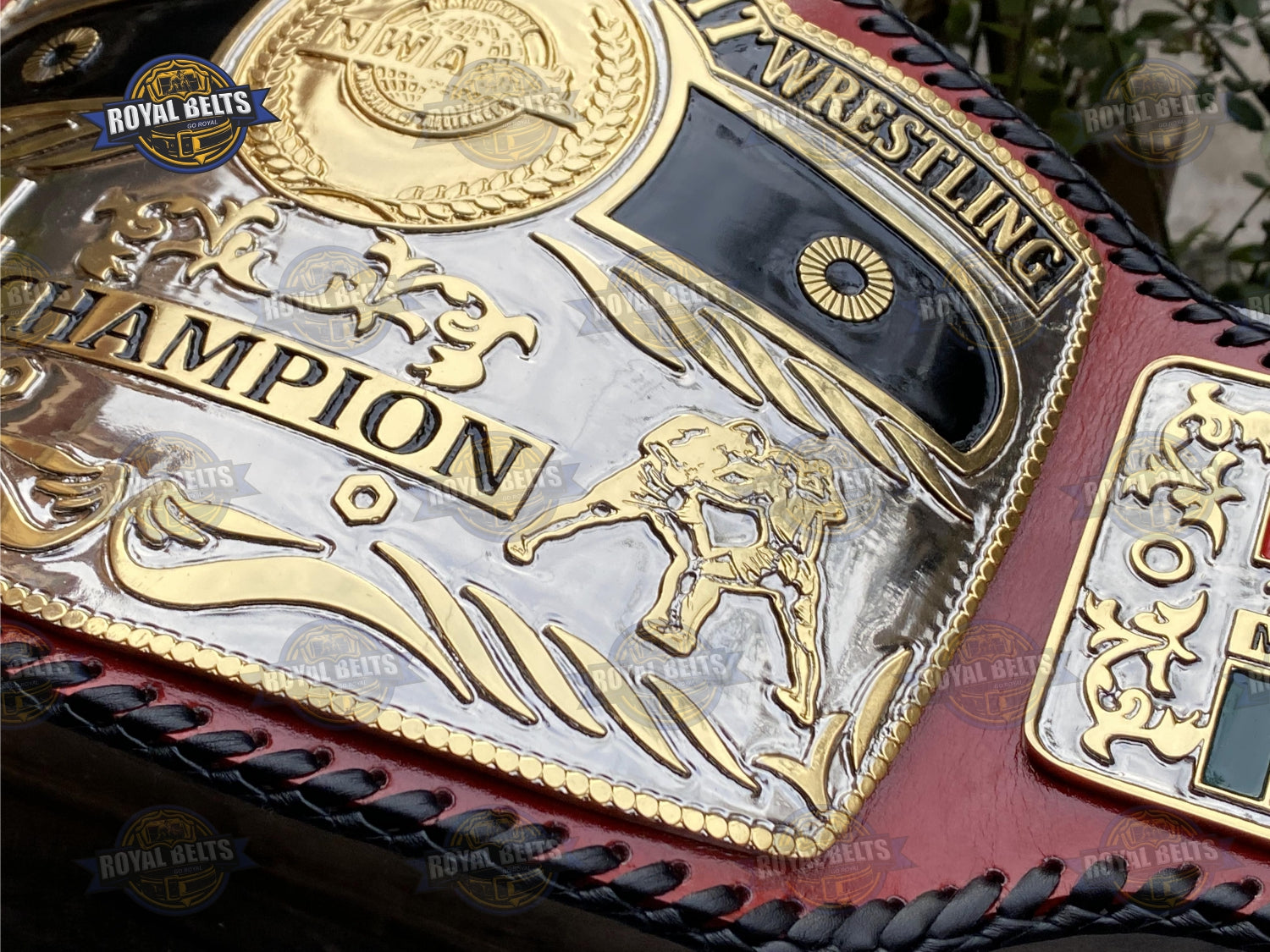 Heavyweight championship belt fan collectible Designed by Royal Belts 