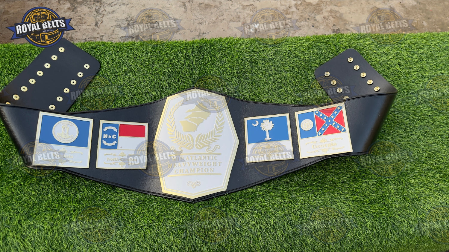 Mid Atlantic championship belt fan collectible
