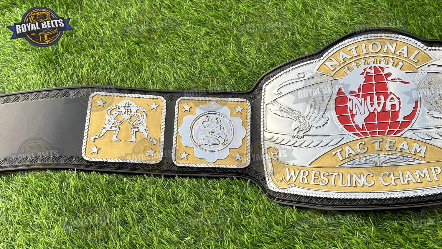 Tag Team wrestling title belt HD CNC high detail Designed by Royal Belts 