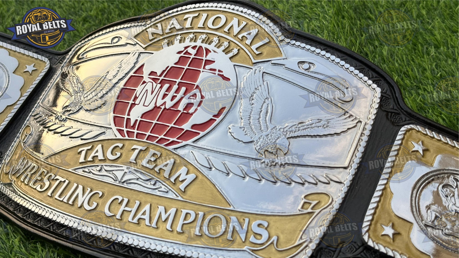 National Tag Team championship belt HD CNC premium finish