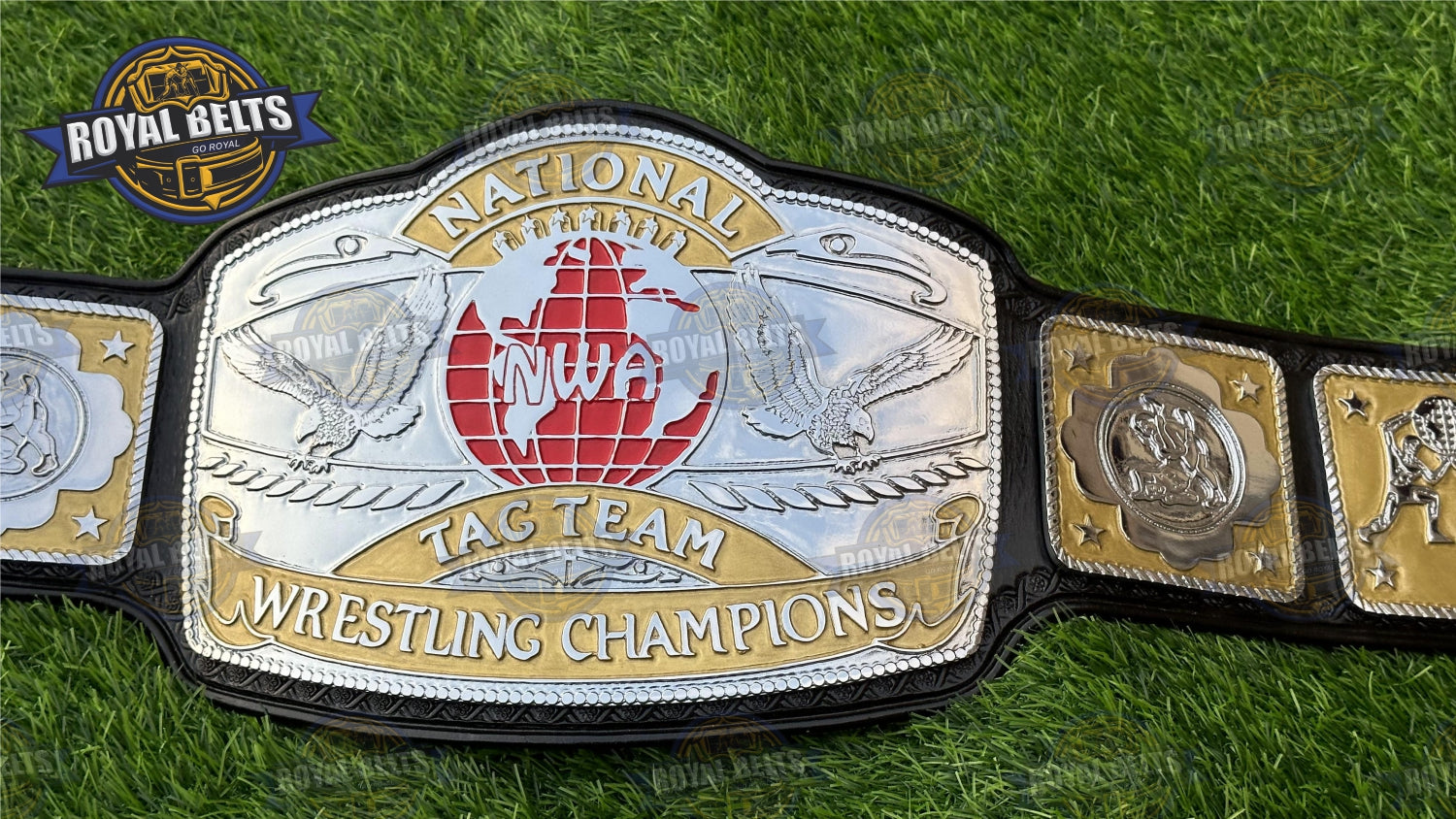 NWA National Tag Team Wrestling Championship Title Belt