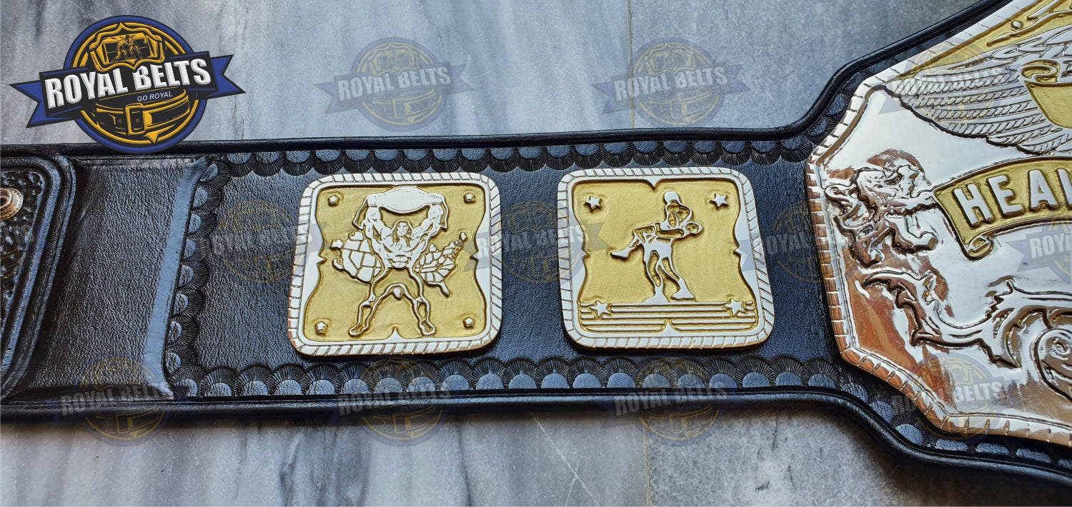 NWA National Wrestling Championship Title Zinc Plated