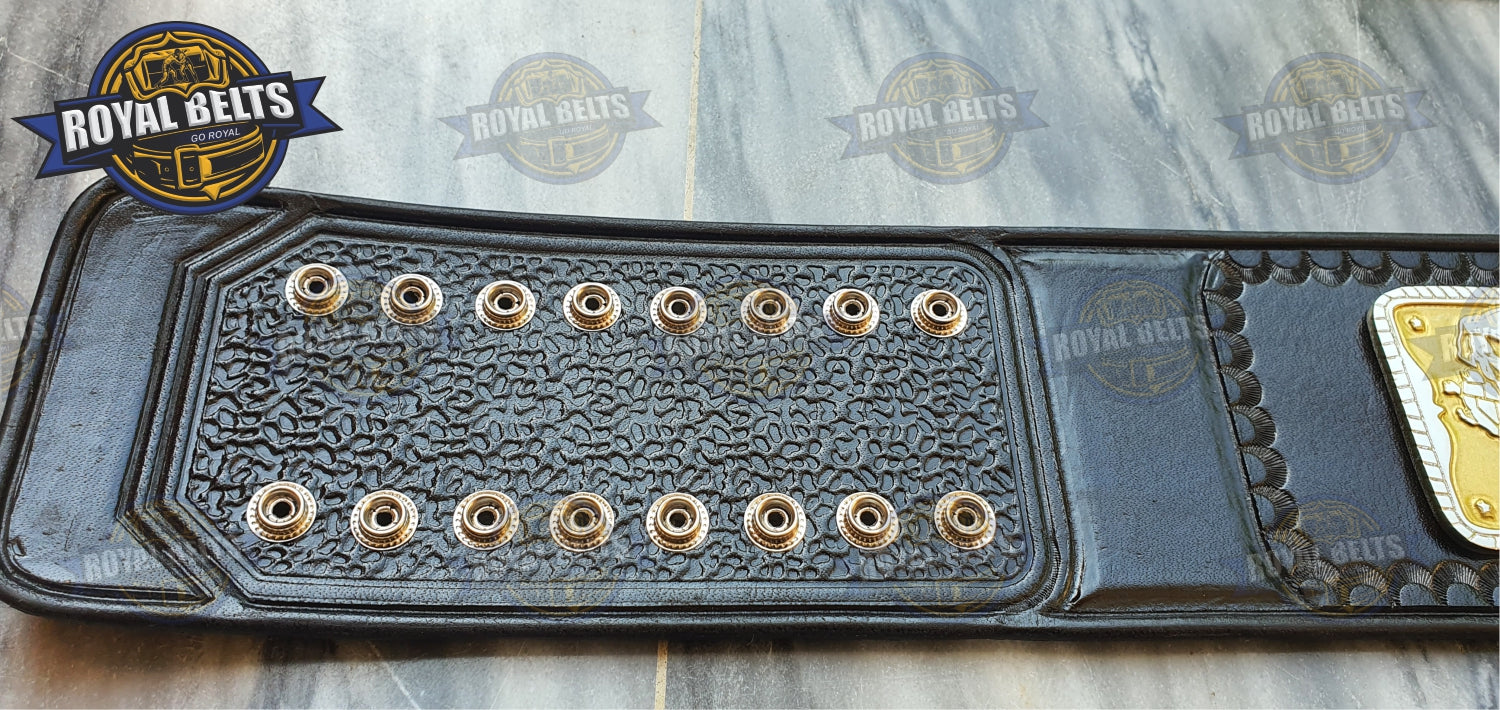 NWA National Wrestling Championship Title Zinc Plated