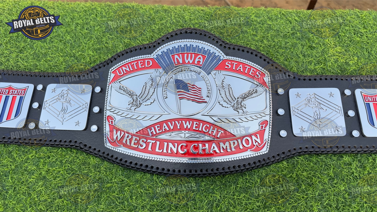 Fan Favorite NWA United States Championship Replica HD CNC Belt Crafted by Royal Belts