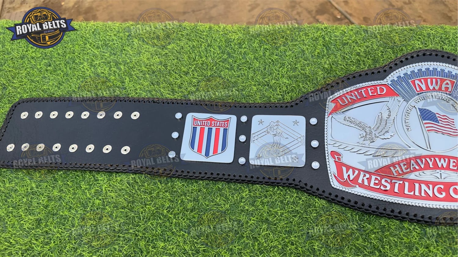 NWA US Title Belt HD CNC Replica High Quality Craftsmanship
