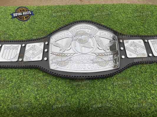 NWA United States Championship title belt collectible Manufacture by Royal Belts 