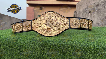 NWF Antonio Inoki World Heavyweight Wrestling Champion Belt