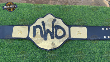 nWo Spray Paint WCW Title Belt HD Wrestling Replica Made by Royal Belts