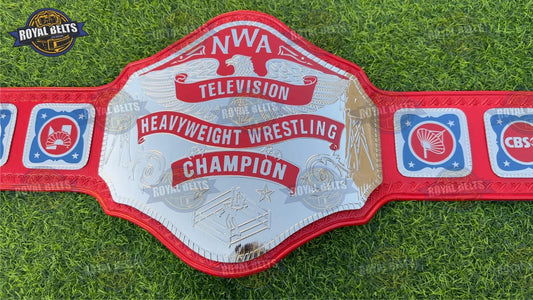 NW Television Wrestling title belt premium design Manufacture by Royal Belts 