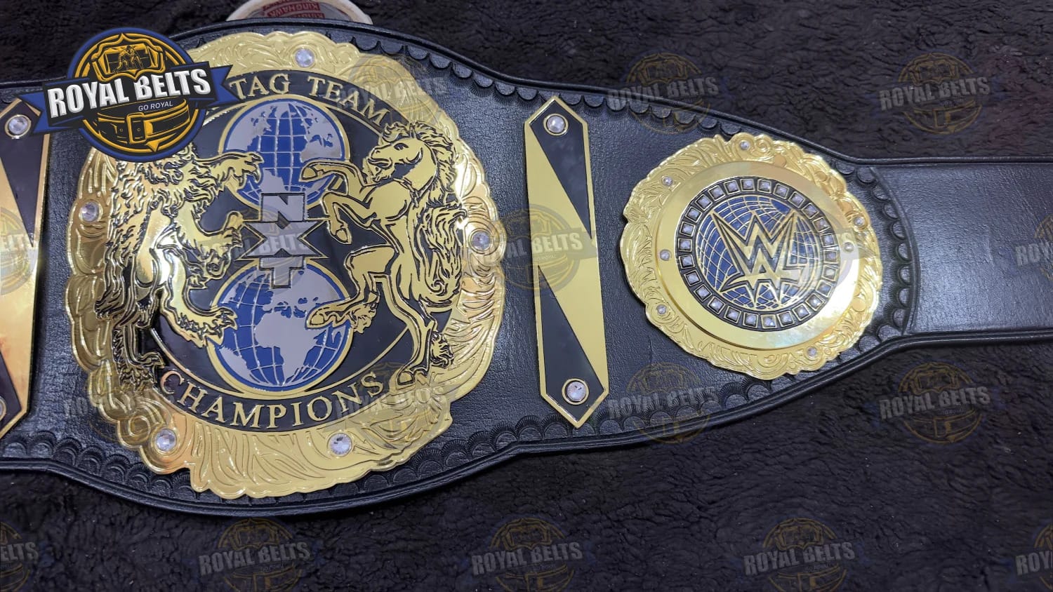 NXT UK Tag Team Wrestling Championship Title Belt