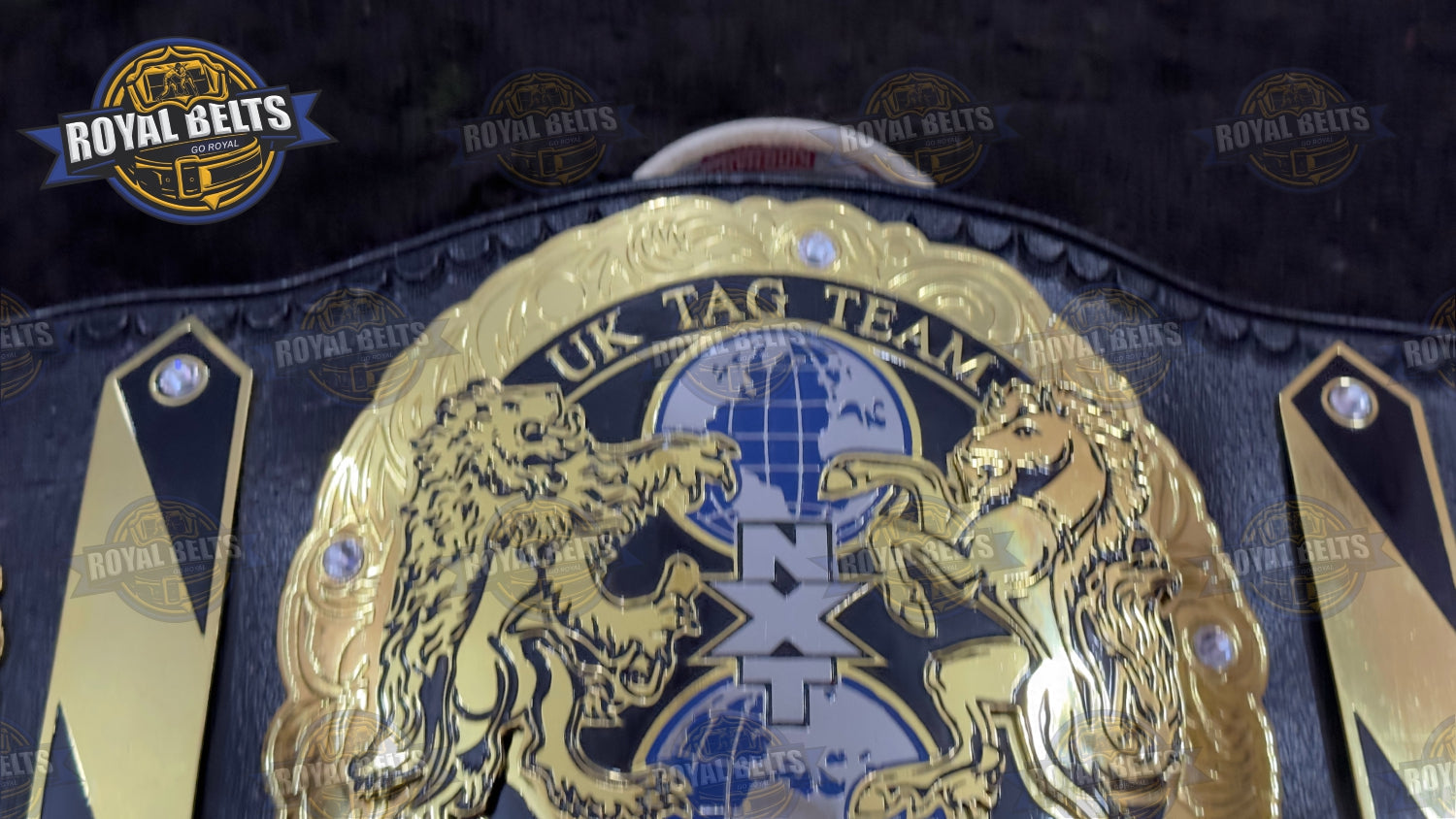 NXT UK Tag Team Wrestling Championship Title Belt