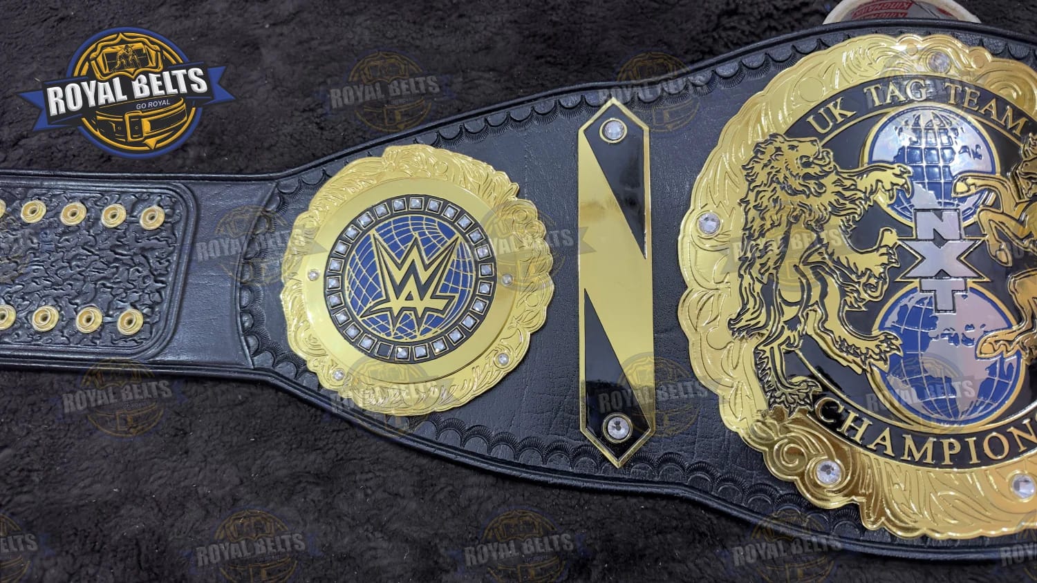NXT UK Tag Team Wrestling Championship Title Belt