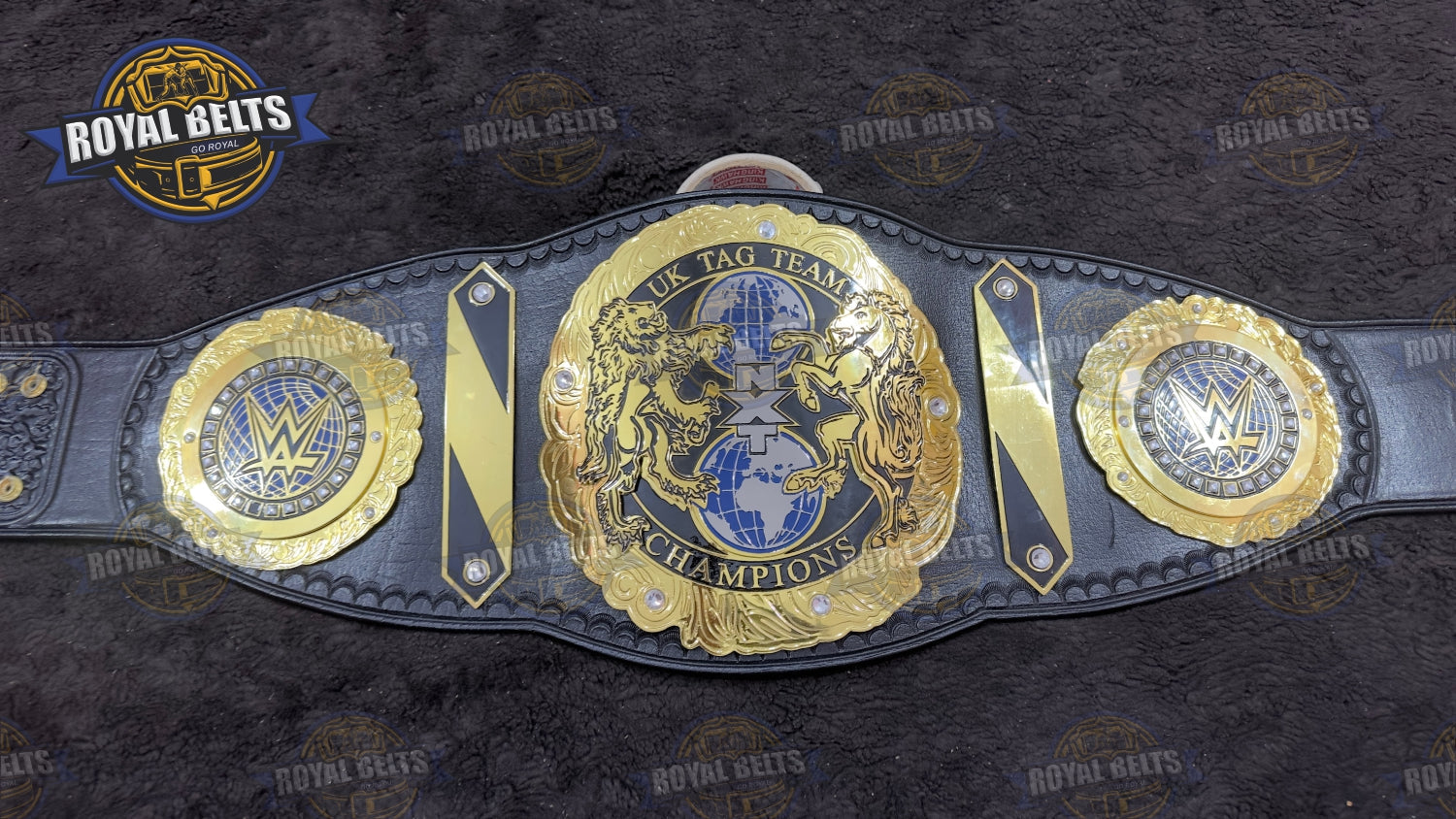 NXT UK Tag Team Wrestling Championship Title Belt