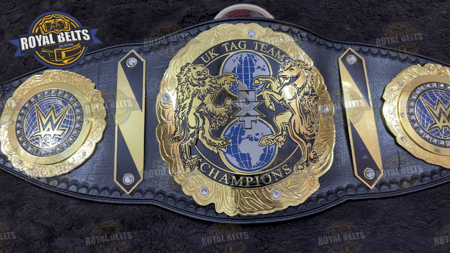 NXT UK Tag Team Wrestling Championship Title Belt