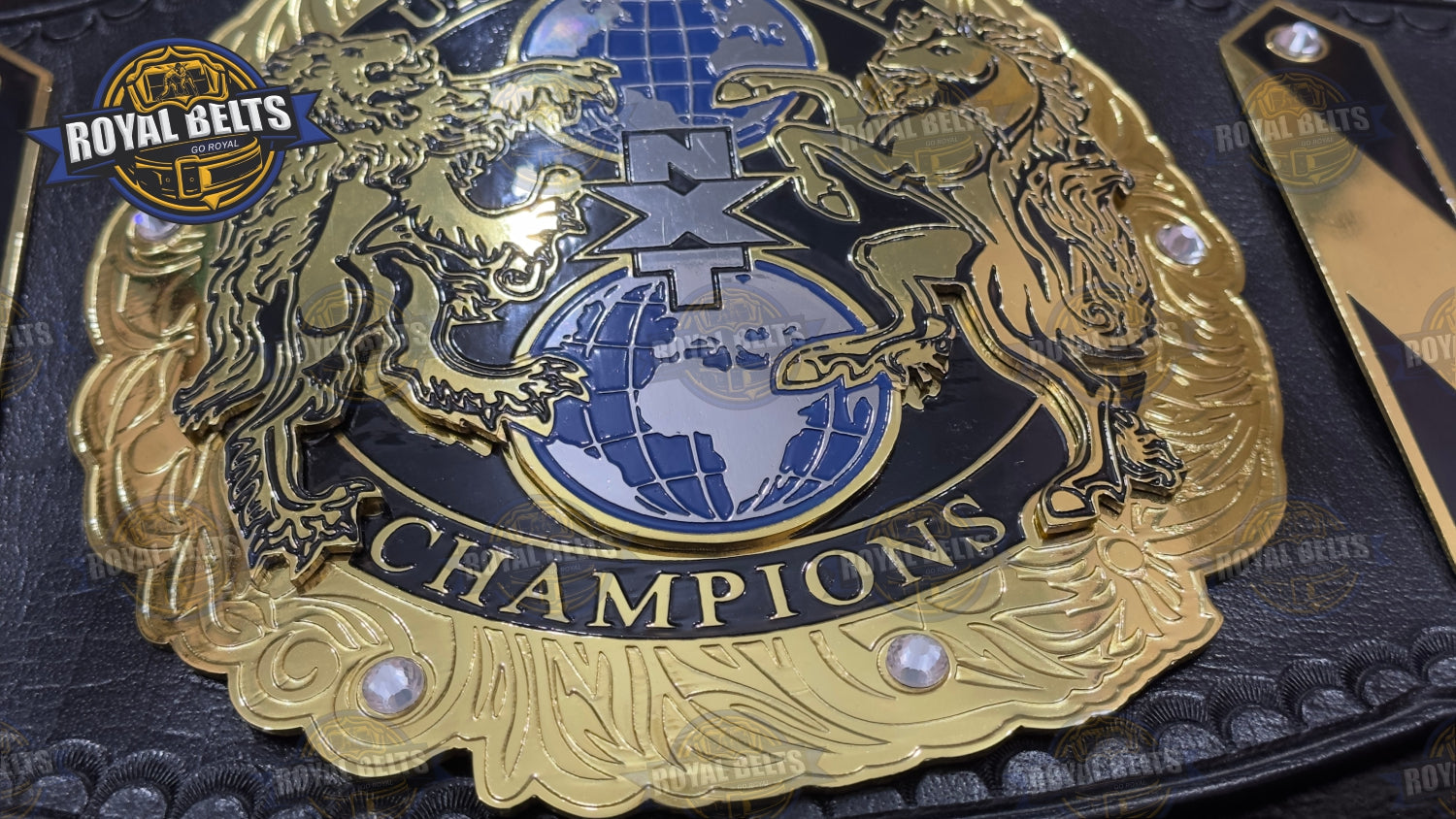 NXT UK Tag Team Wrestling Championship Title Belt