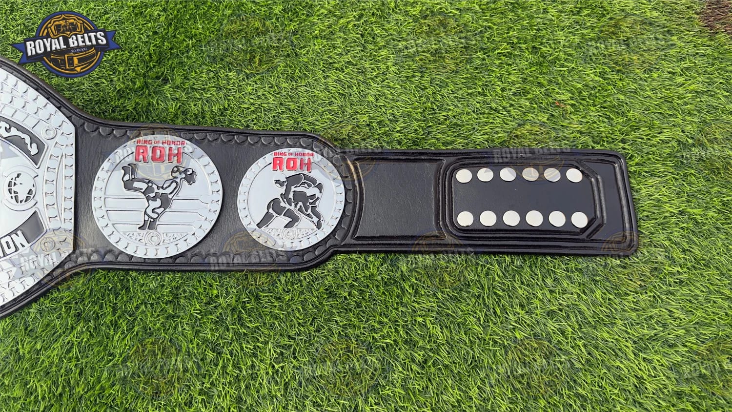 ROH World Heavyweight Championship title belt new luxury finish
