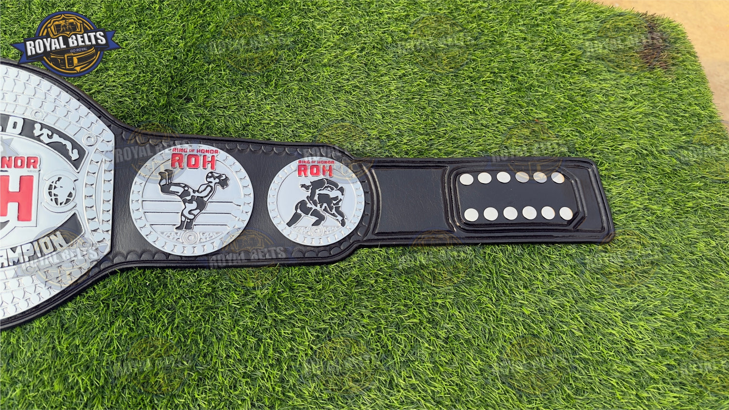 New ROH World Heavyweight title belt premium quality wrestling championship