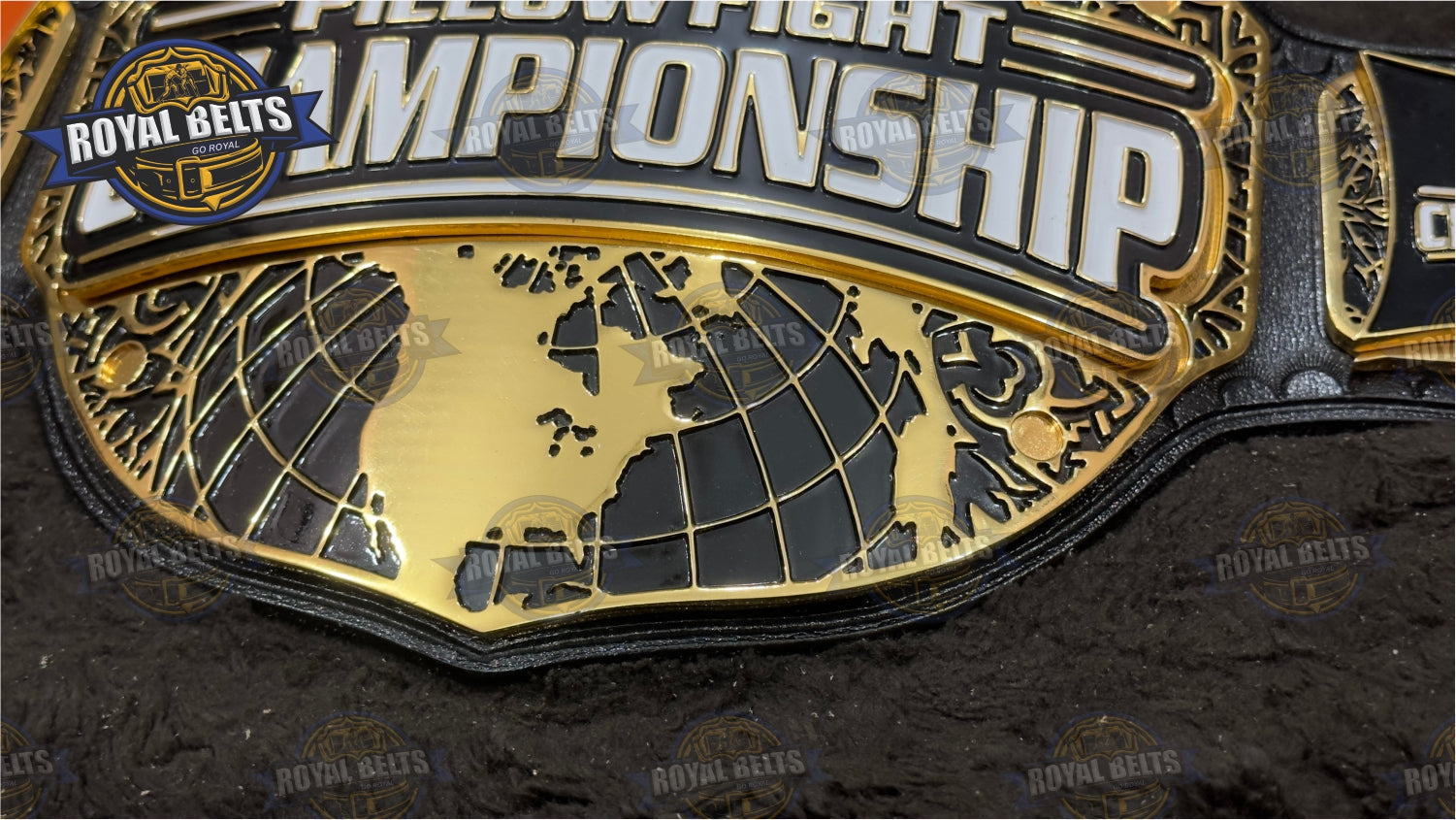 Pillow Fight Title Belt premium HD CNC championship belt replica