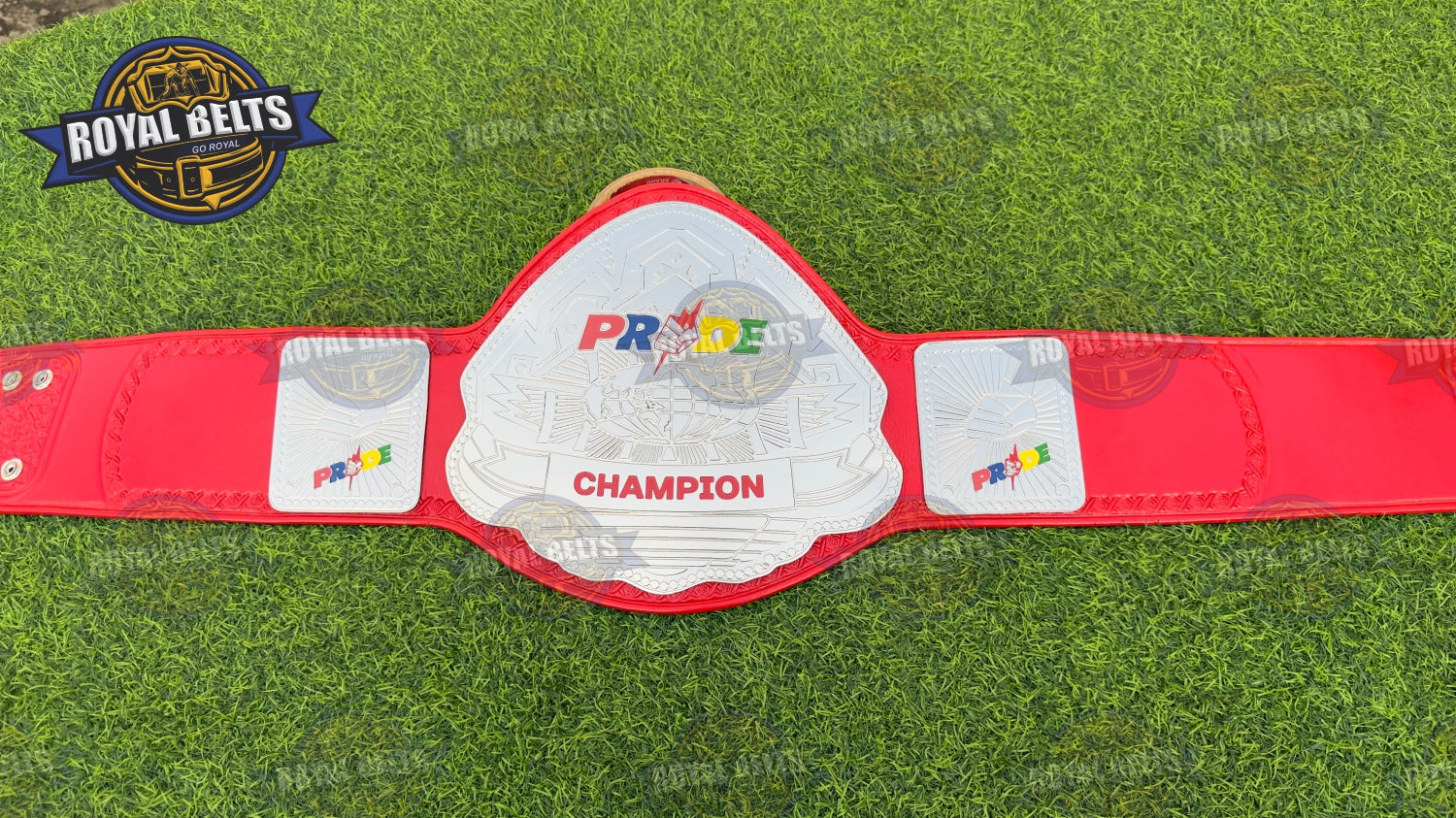 Pride Heavyweight Wrestling Championship Title Belt
