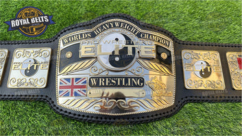 Pro Wrestling Elite Wrold Heavyweight Wrestling Championship Title Belt HD CNC
