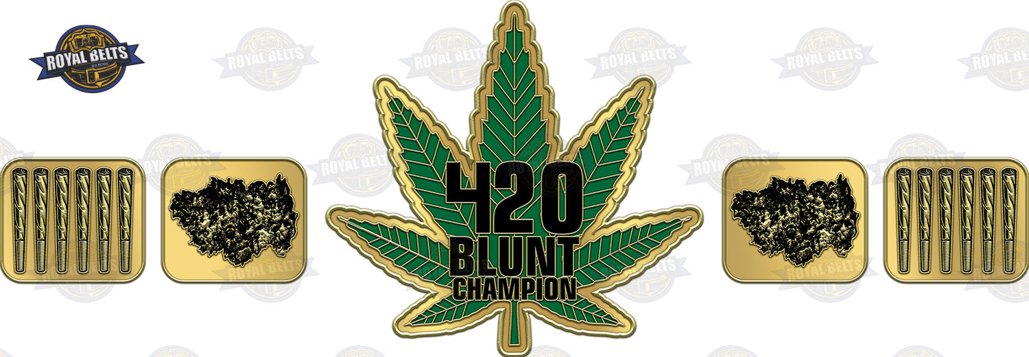 Royal Belts custom championship title belt design for wrestling events