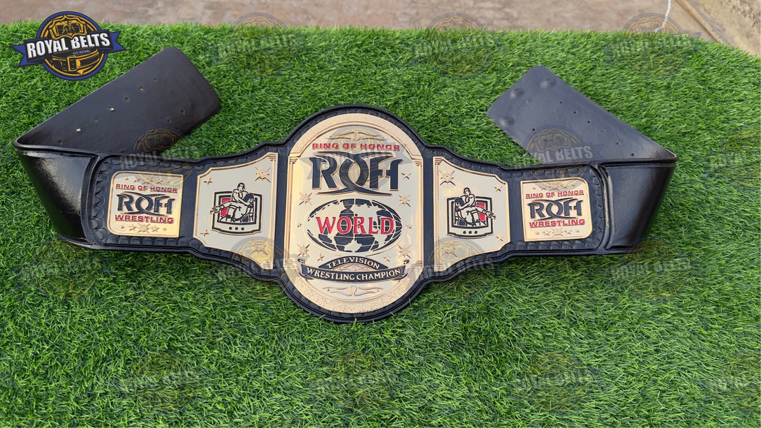 ROH World TV Championship Title HD CNC Belt | Royal Belts - Royal Belts