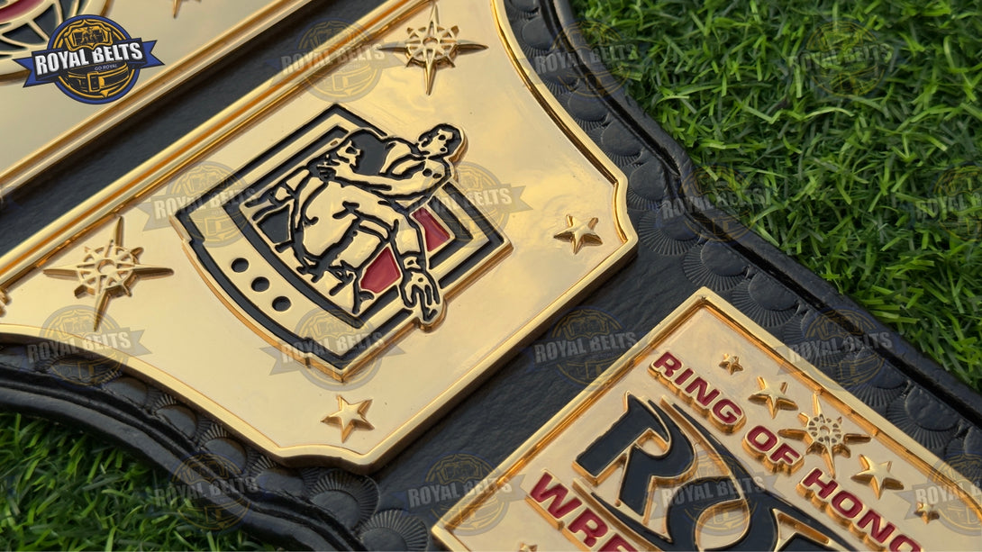 ROH World TV Championship Title HD CNC Belt | Royal Belts - Royal Belts
