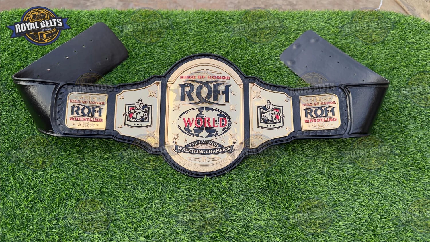 Collectible ROH World TV Title Belt HD CNC Replica