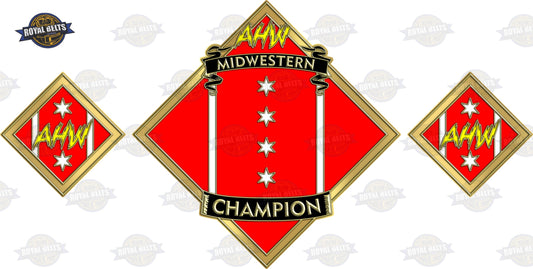 Custom Design Championship Belt handcrafted by Royal Belts