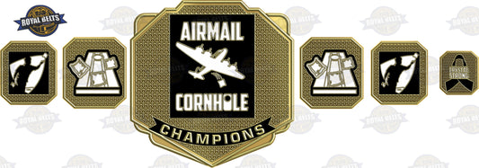 Custom Design Championship Belt featuring premium craftsmanship from Royal Belts