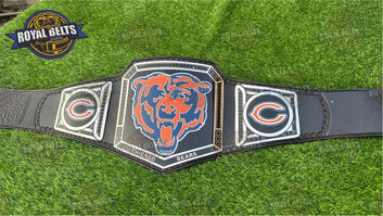 Super Bowl Chicago Bears NFL American Football belt adult size Handmade by Royal Belts