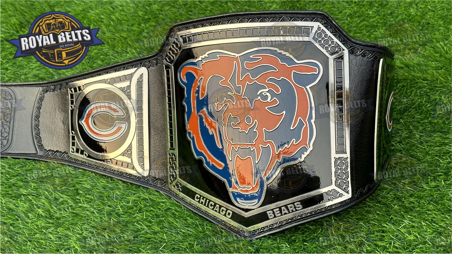 Super Bowl Chicago Bears NFL American Football Brass Plated fan edition replica belt