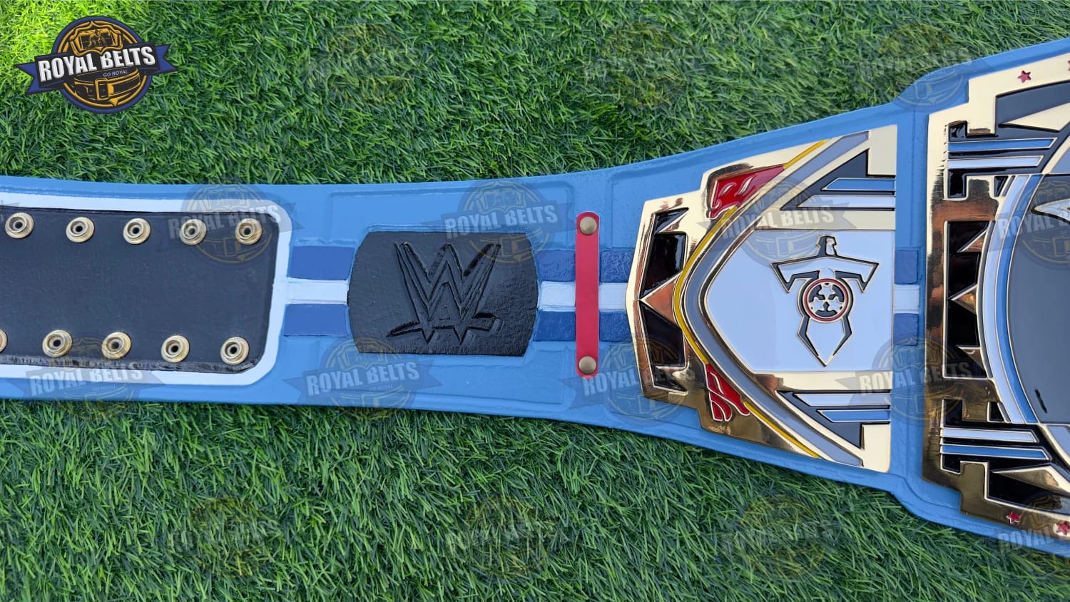 Titans football championship belt HD CNC with heavyweight metal build
