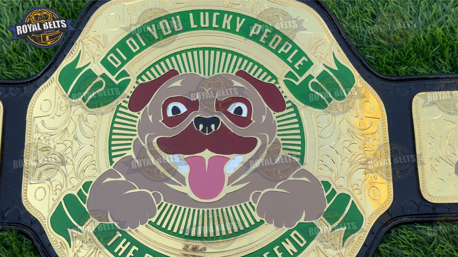 The Dog House Custom Championship Title Belt