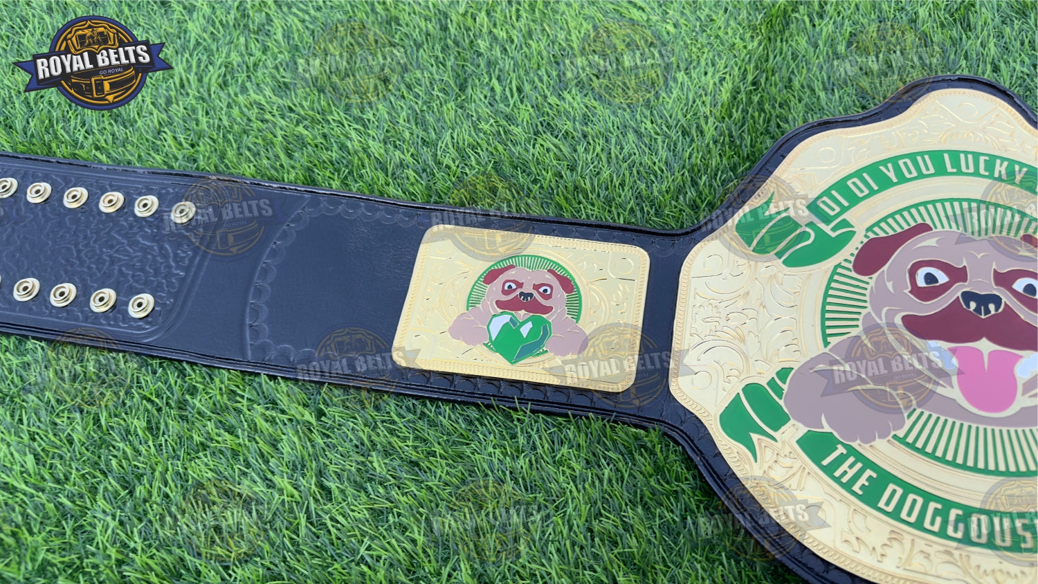 The Dog House Custom Championship Title Belt