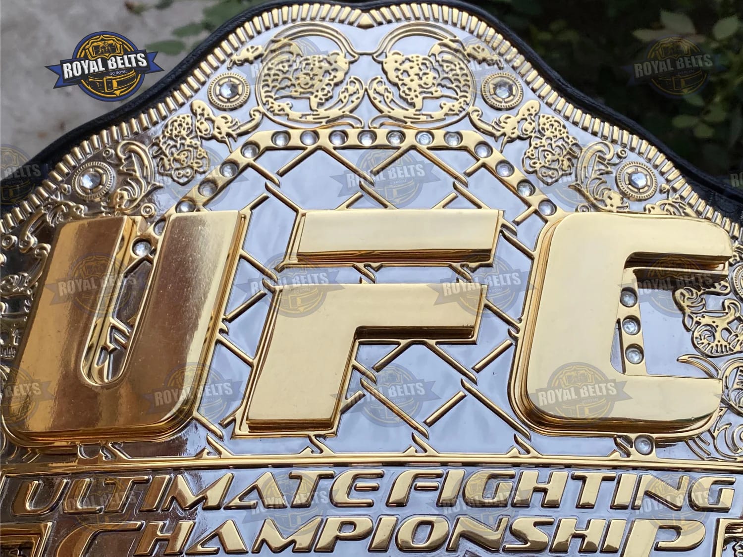 UFC Ultimate Fight Championship title belt for MMA fans