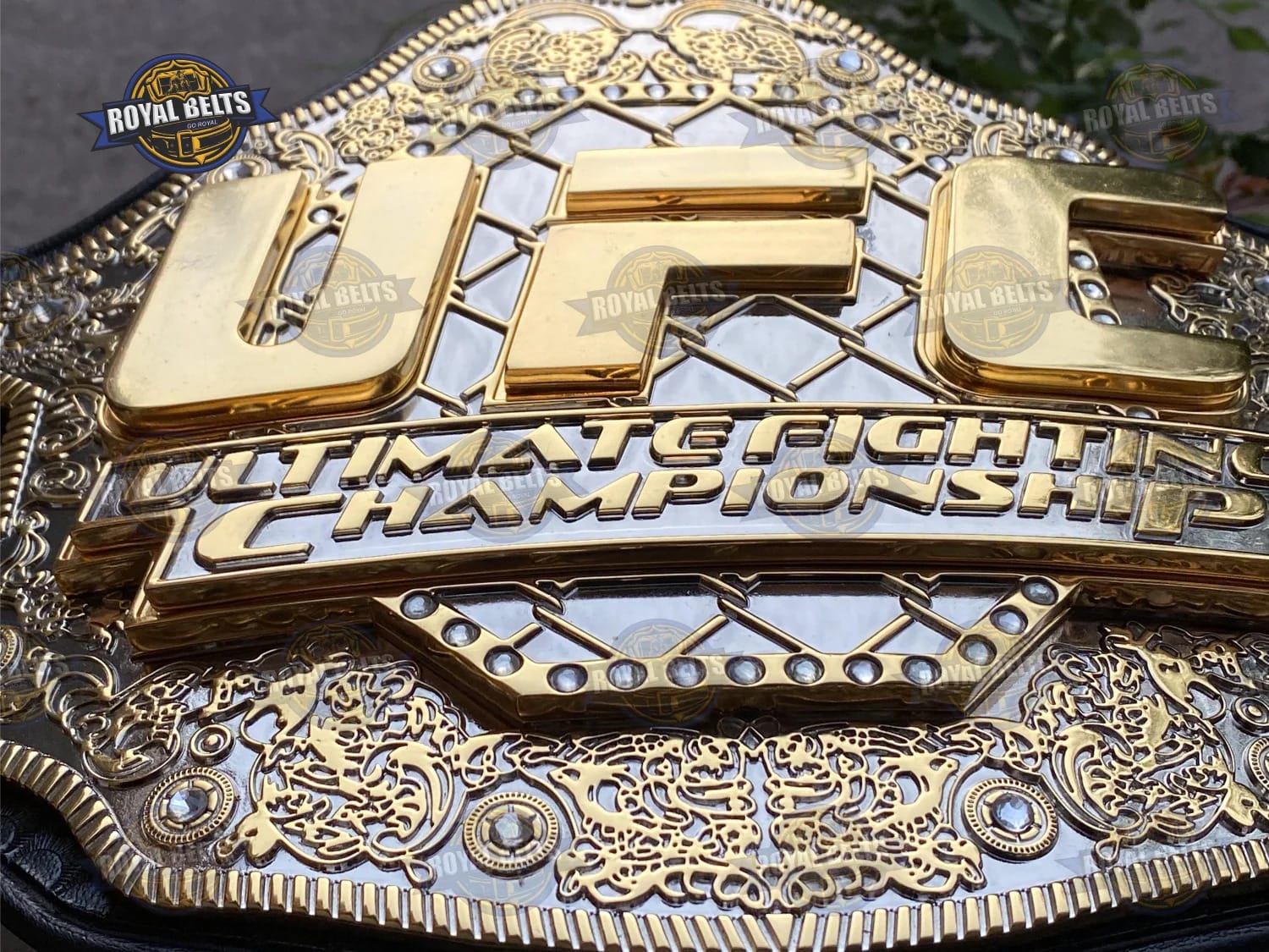 UFC title belt HD CNC triple stacked MMA collectible