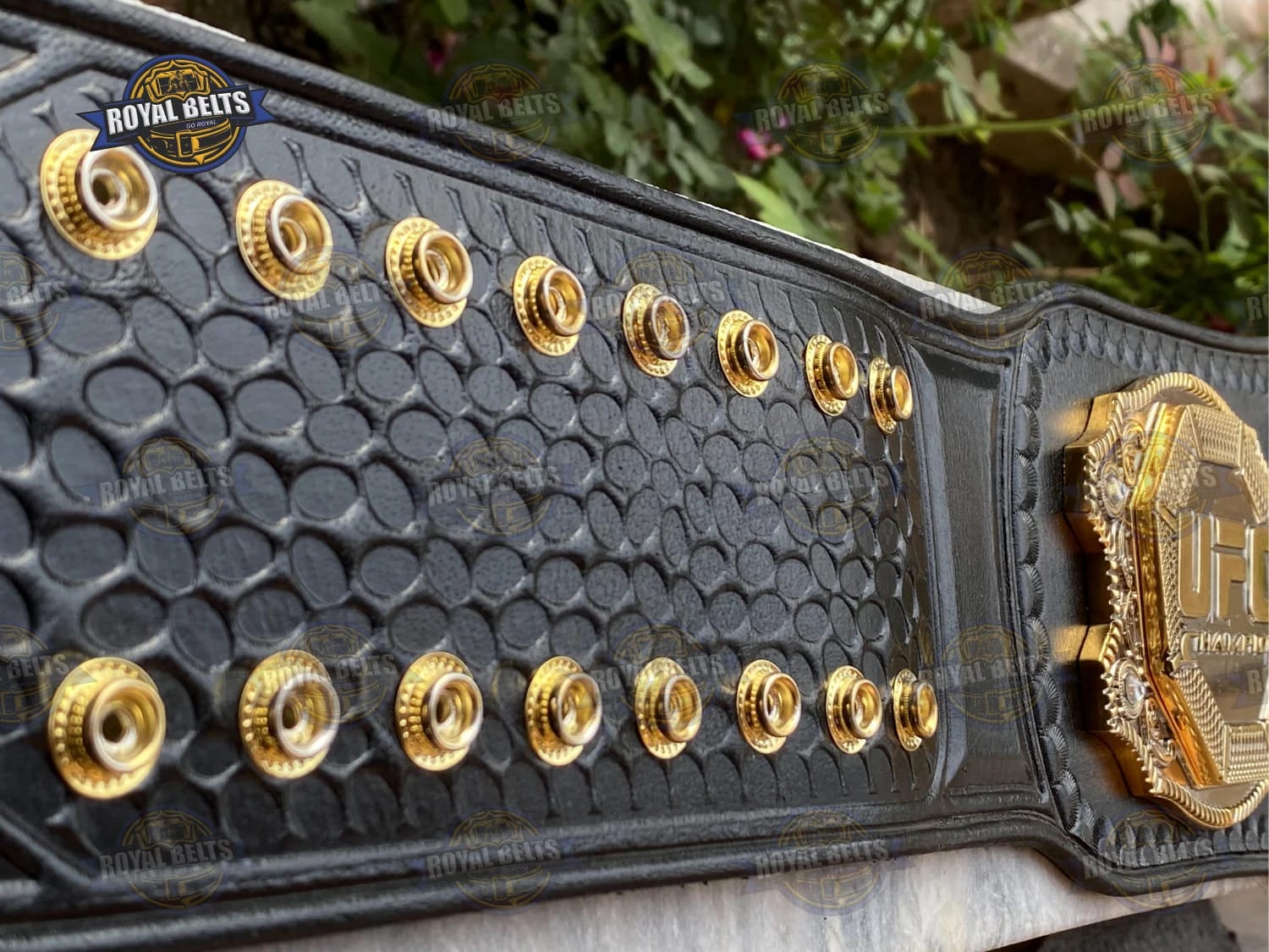 UFC Ultimate Fight title belt CNC metal plates