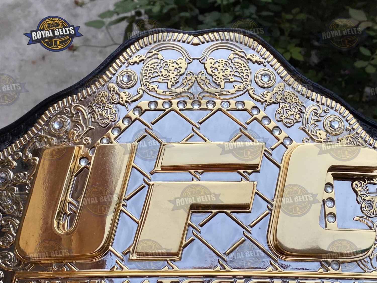 UFC Ultimate Fight HD CNC triple stacked belt Designed by Royal Belts 
