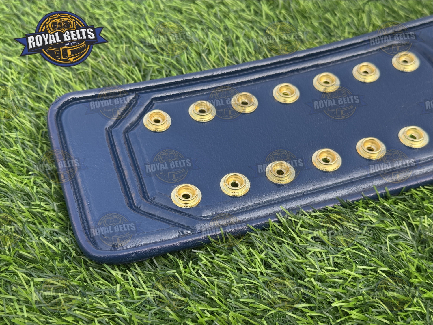 UKPW Custom Championship Title Belt HD CNC with beveled edges and professional polished finish