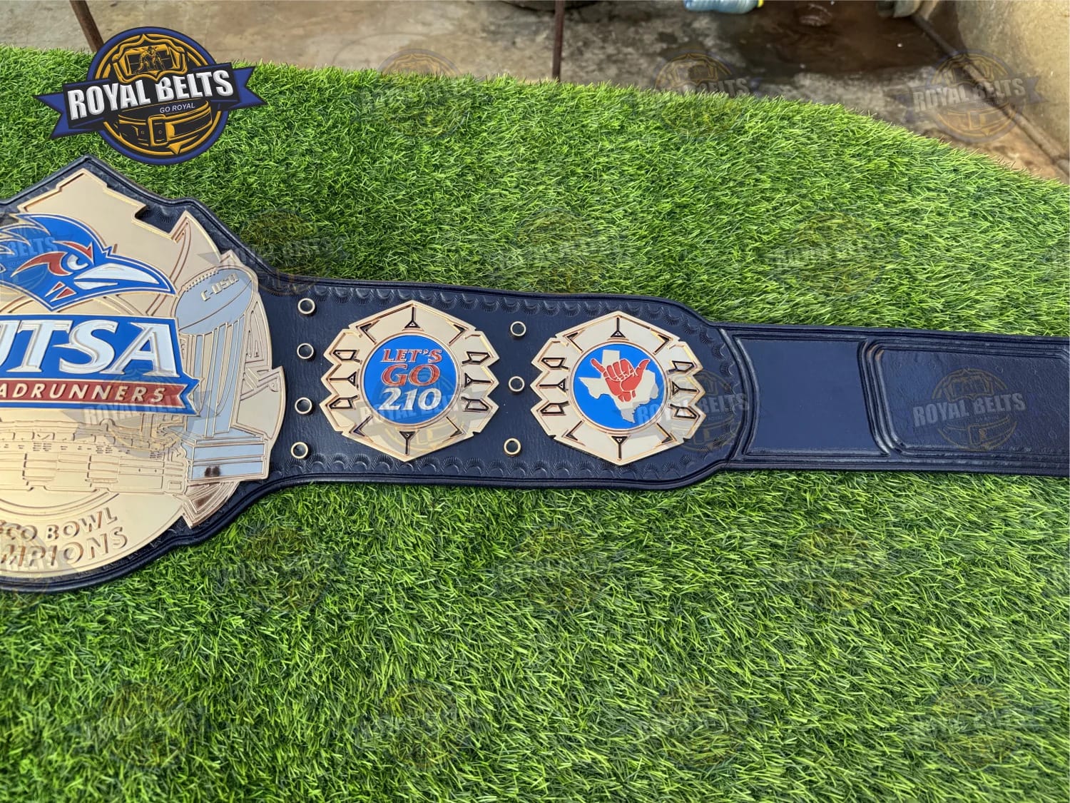UTSA Roadrunners Football Championship HD CNC with beveled edges and professional finish