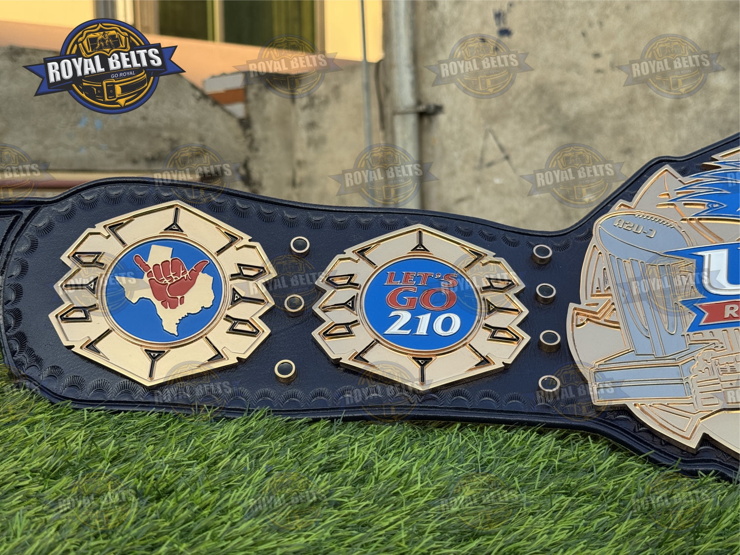 UTSA Roadrunners Football Championship HD CNC showcasing heavyweight metal plates and bold engraving
