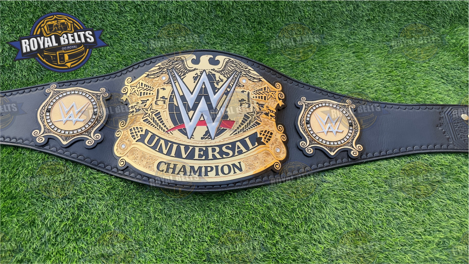 Undisputed Universal CNC Title Belt custom 3D HD CNC heavyweight championship belt replica Made by Royal Belts