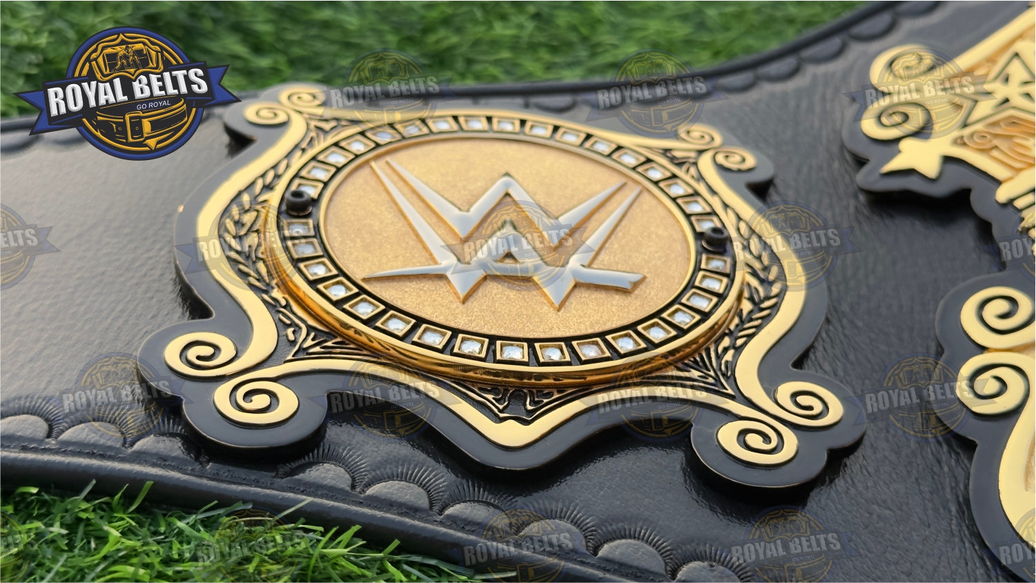 Undisputed Universal CNC Title Belt 3D deep etched HD CNC title belt adult size Handmade by Royal Belts