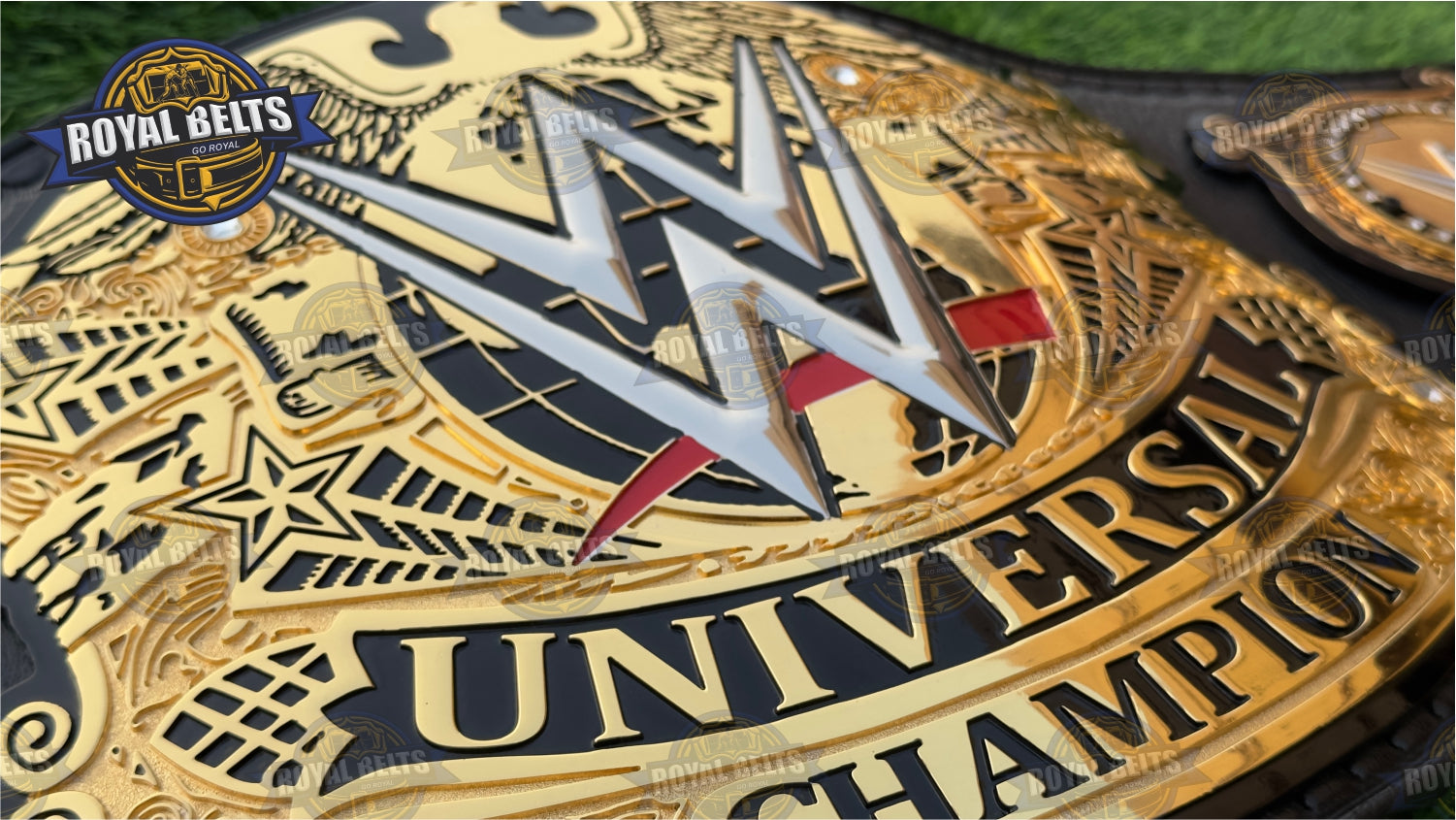 Undisputed Universal CNC Title Belt premium 3D wrestling championship replica