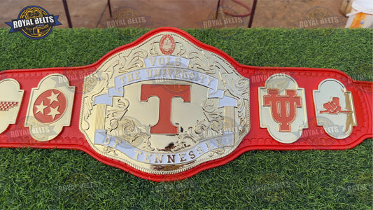 VOLS The University of Tennessee Customised Title Belt Zinc Plated