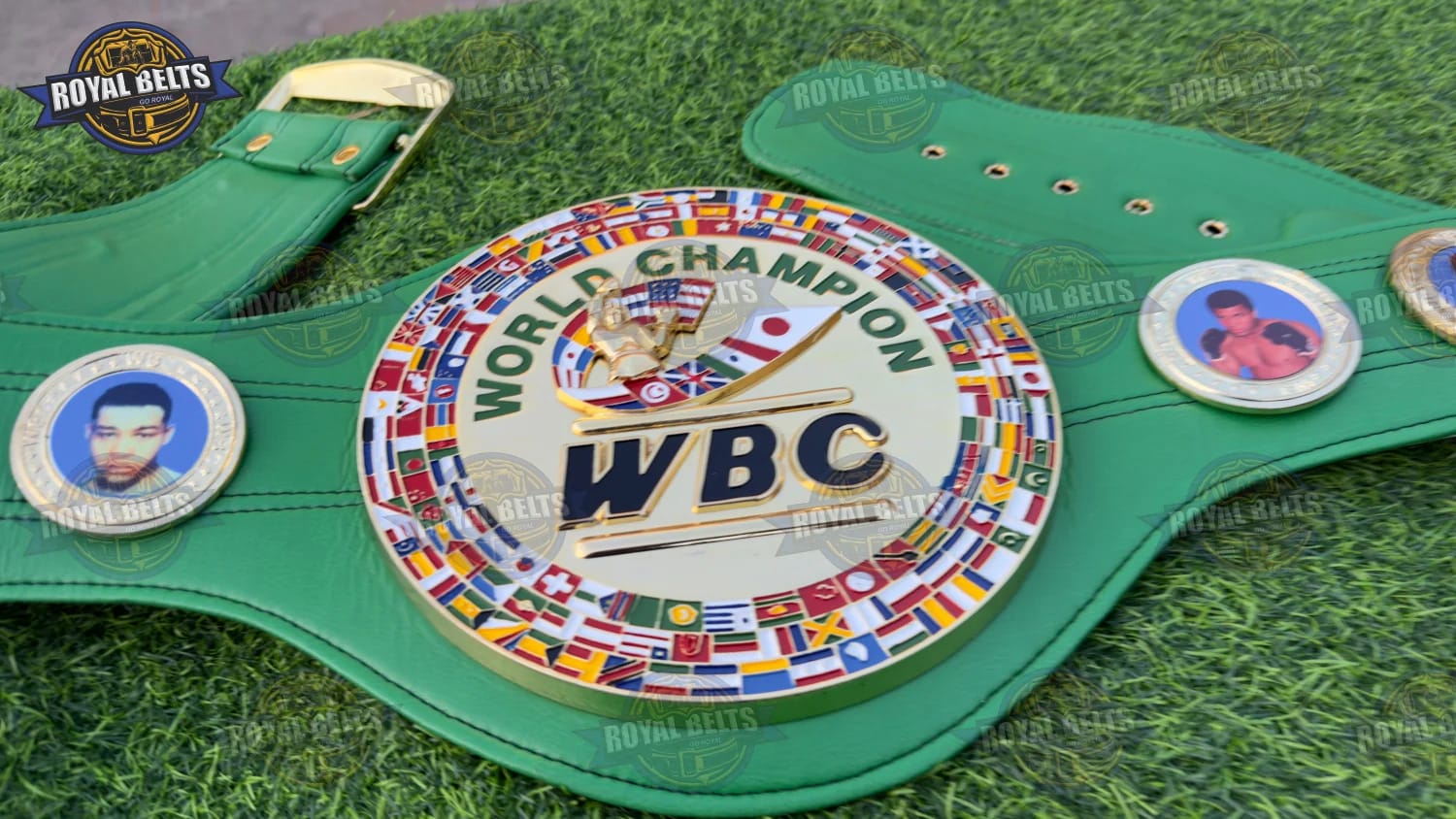 WBC World Championship title belt display quality
