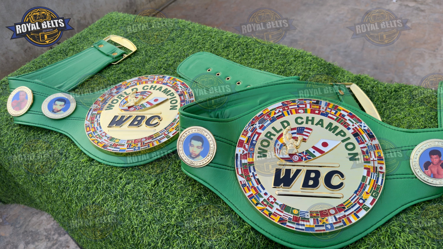 WBC World Boxing Championship title belt classic championship style