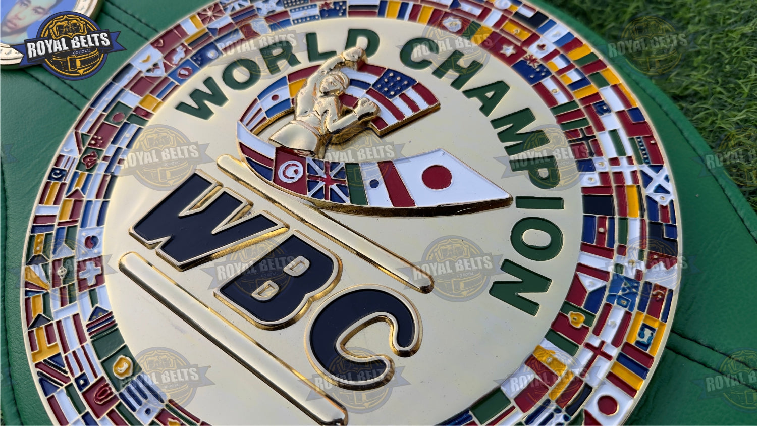 WBC World Boxing Championship title belt collector quality