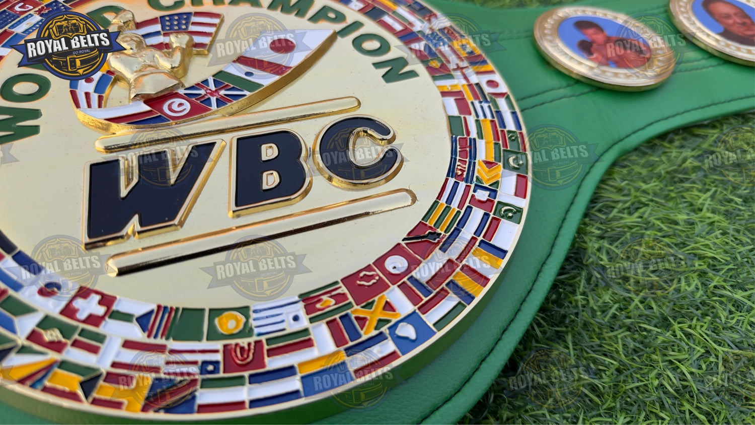 WBC World title belt classic boxing 